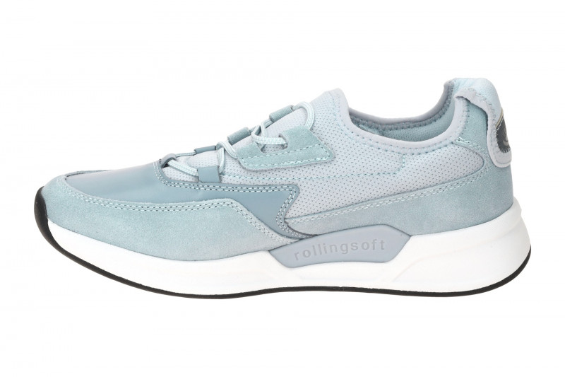 Gabor RollingSoft Slipper Schuhe sky blau 66.951.26