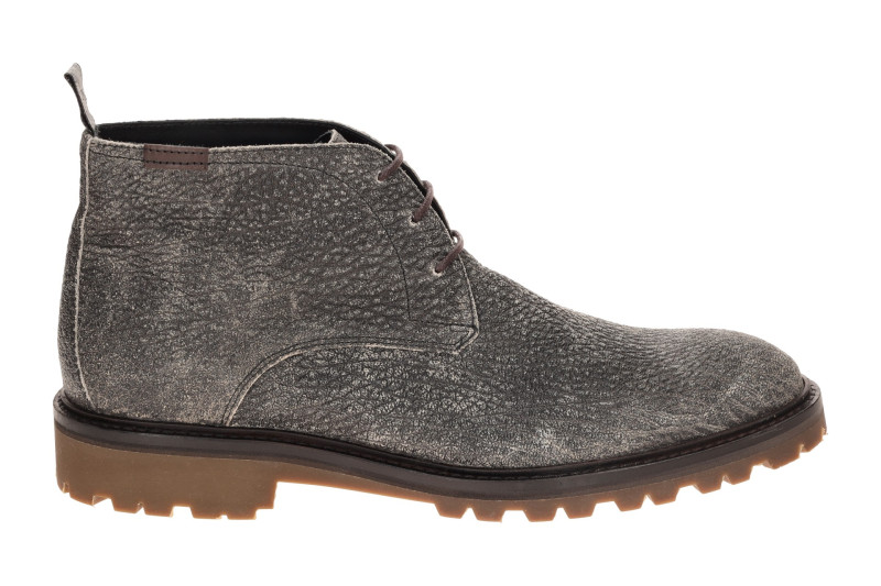 Floris van Bommel Strudi Stiefelette grau genarbt 50082