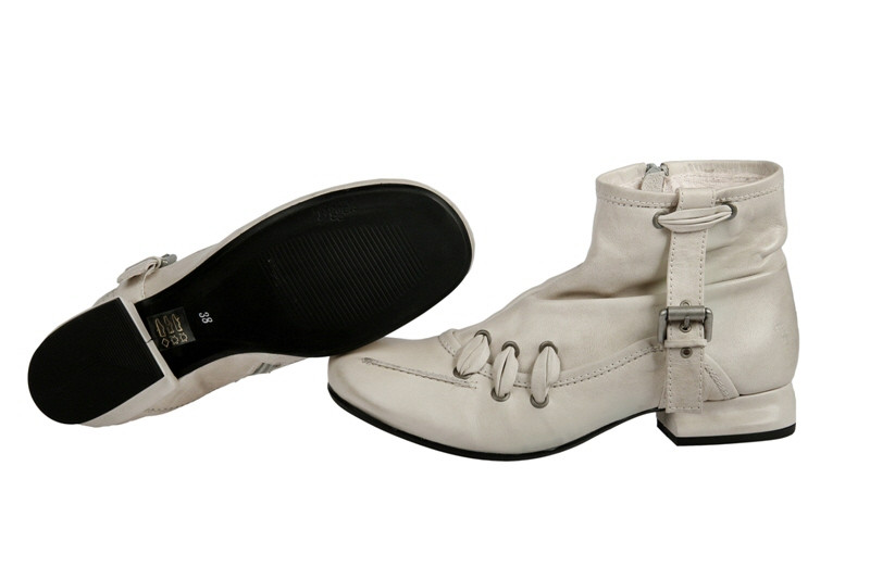 Tiggers Lori Stiefeletten in offwhite weiß Lederfutter