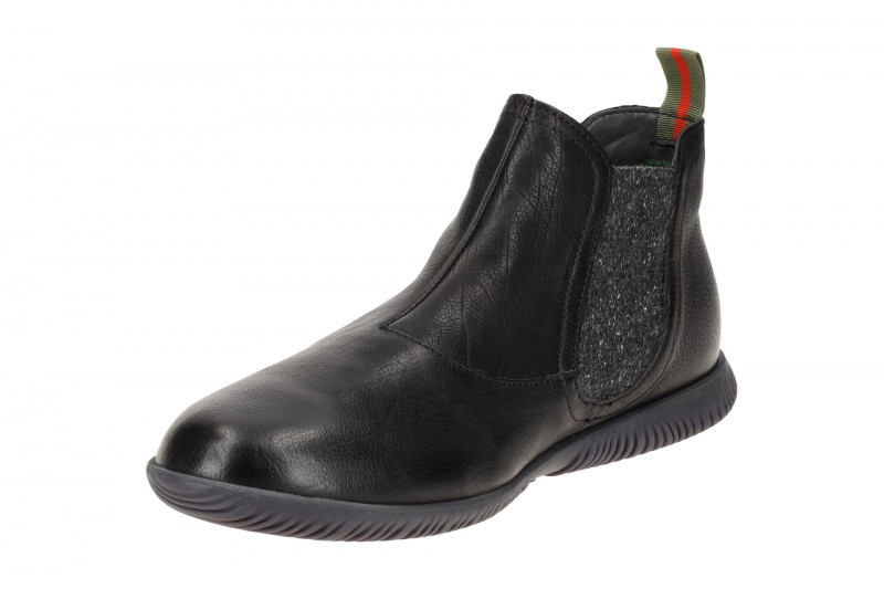 Think Hauki Stiefelette schwarz Glattleder 842