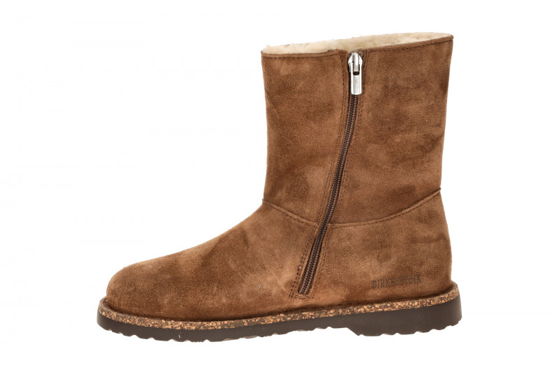 Birkenstock Uppsala Zip Stiefel braun Warmfutter NORMAL-WEIT 1030054