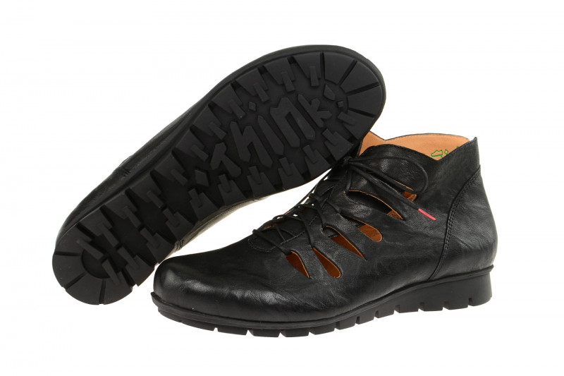 Think Menscha Sommer Schuhe schwarz