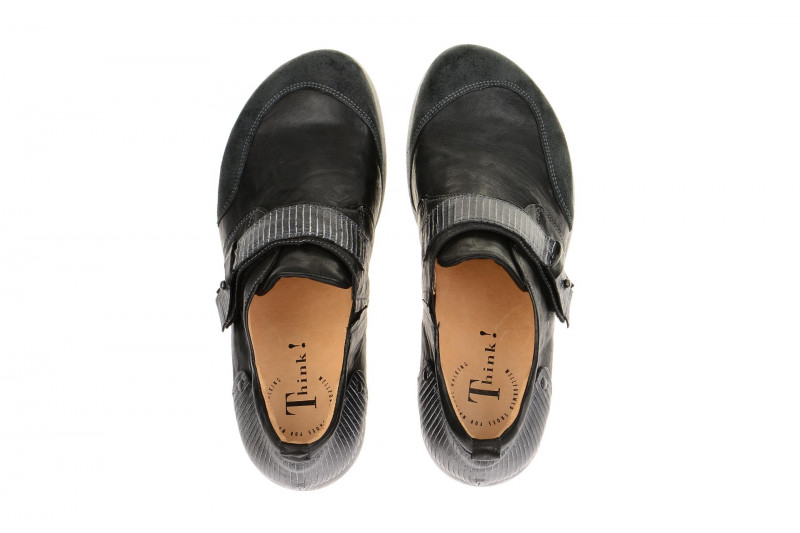 Think Kong Schuhe schwarz grau 6-86659-09
