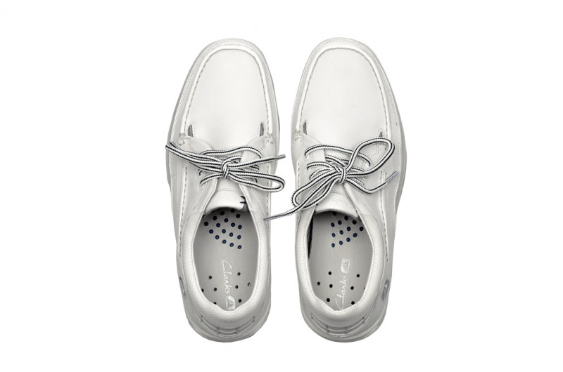 Clarks Orson Lace Schuhe in weiß 20353906