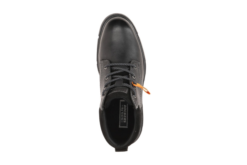 Dockers Schuhe Stiefelette schwarz Herren dünn gefüttert 59MH001