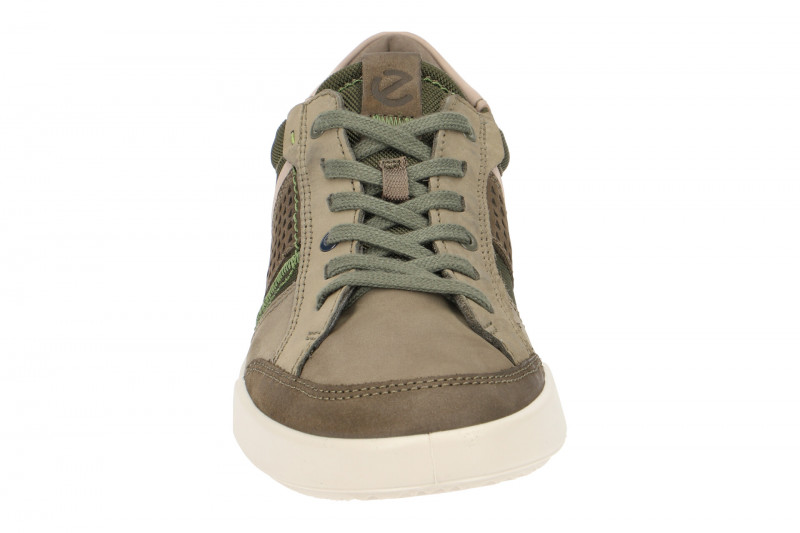 Ecco Collin Schnür Schuhe grün grau