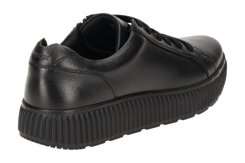 Geox Graisy Sneaker Plateau Schuhe schwarz Damen D46XFA