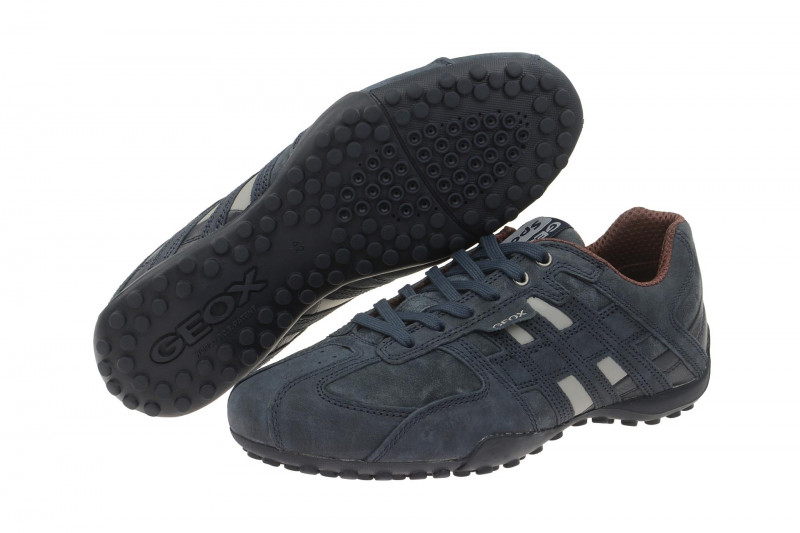 Geox Snake Schuhe blau grau U4207K 0QL43 C4073