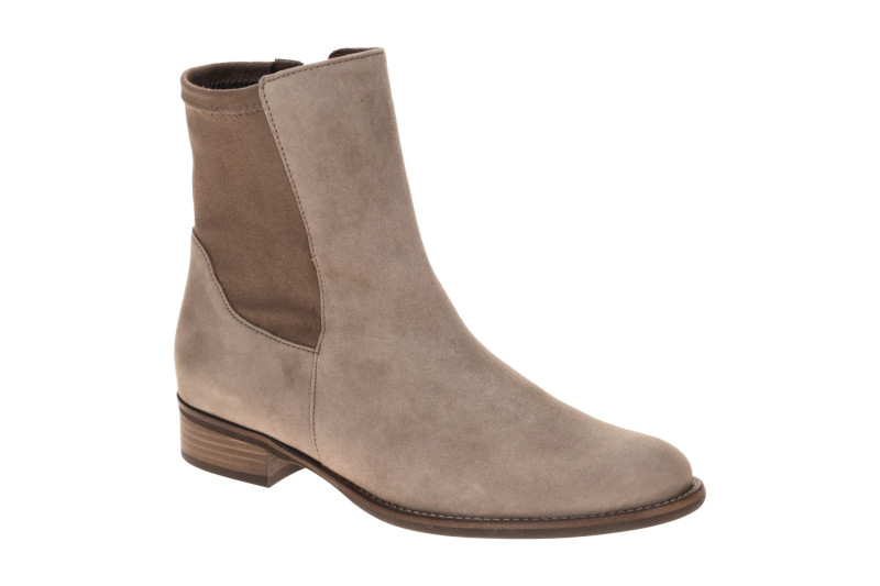 Gabor Stiefelette grau Samt 8035.05.005