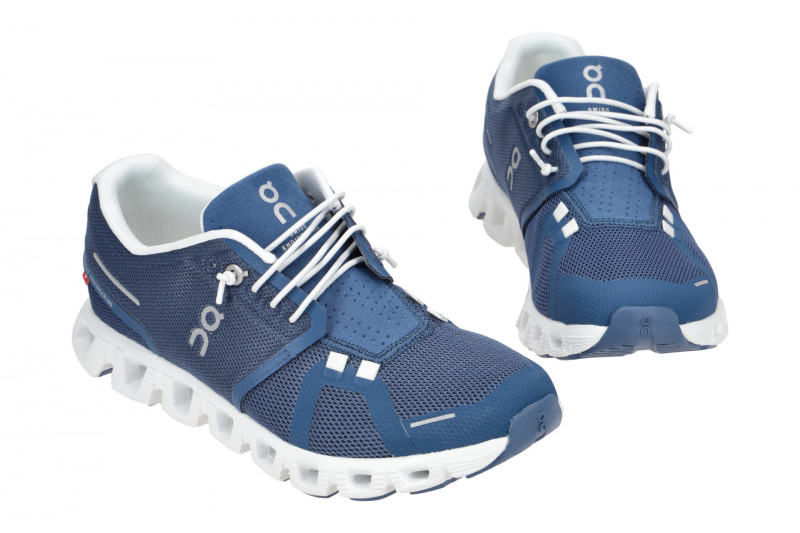 on Cloud 5 Schuhe blau denim Damen Größe 35 bis 37,5