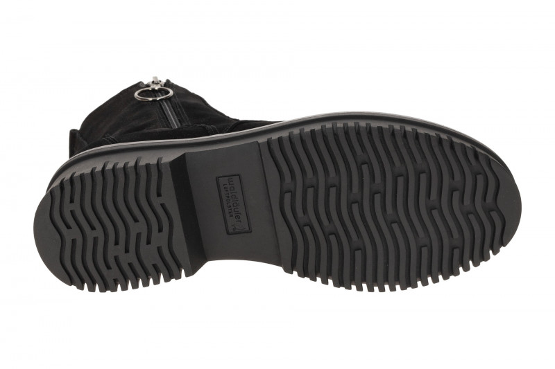 Waldläufer Alea Stiefeletten Boots schwarz Glitzer H-Weite