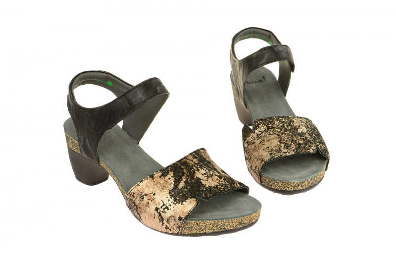 Think Traudi Sandale schwarz pixel