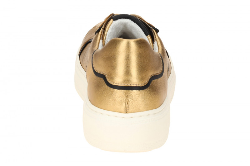 Gabor Schuhe gold metallic Sneakers 63.210.63
