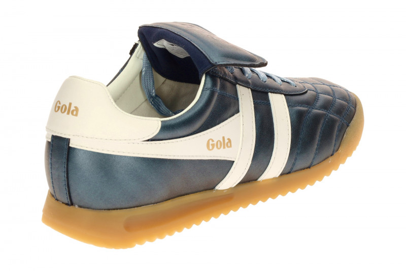 Gola Stadium 86 Damen Sneakers Schuhe blau metallic CLB575