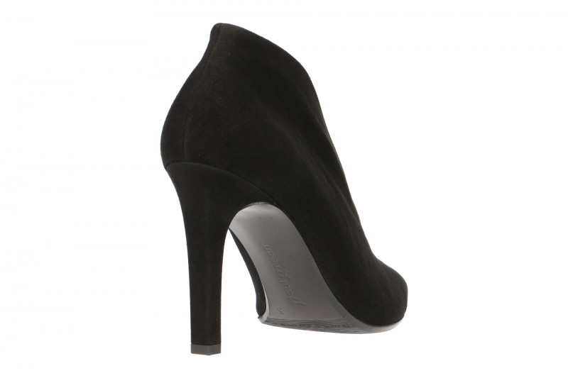 Paul Green Pumps schwarz Samtziege 9437