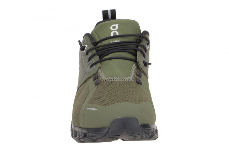 on Cloud 5 Waterproof Schuhe grün oliv Damen Größe 35 bis 37