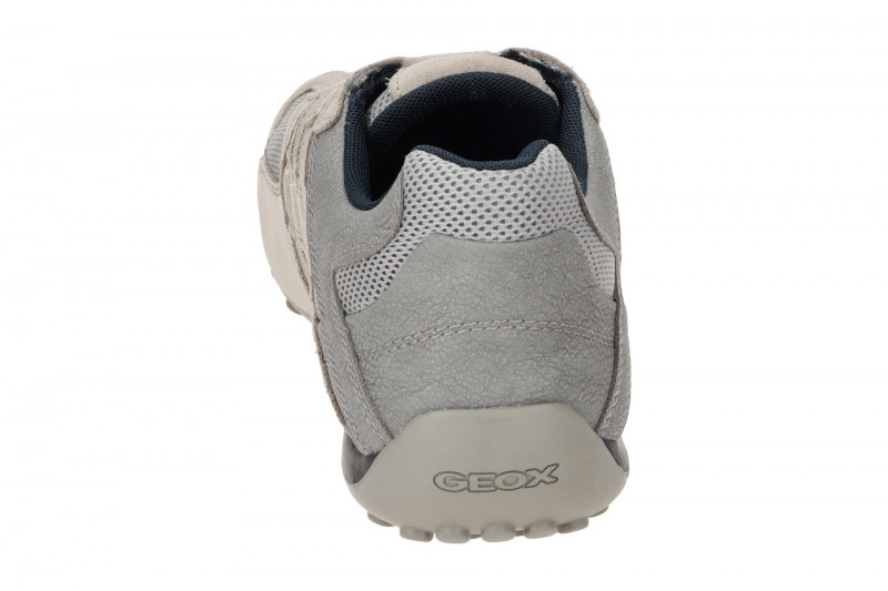 Geox Snake Slipper Schuhe hellgrau rock U4507B