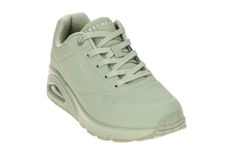 Skechers Uno Schuhe grün sage Damen Sneakers 73690