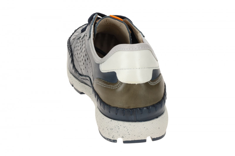 Pikolinos Fuencarral Schuhe blau gelocht M4U-6276C1