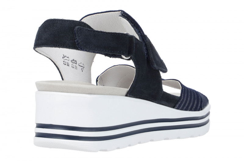 Waldläufer H-Michelle Sandale dunkelblau silber 728005