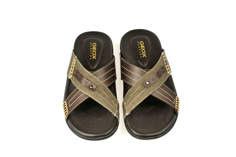 Geox Kimono Pantolette braun