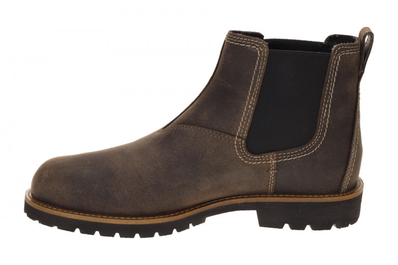Ecco Charlestown Chelsea Stiefelette braun Business Wasserdicht 535334