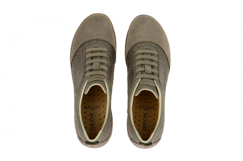 Geox Nebula Slipper grau Glitter