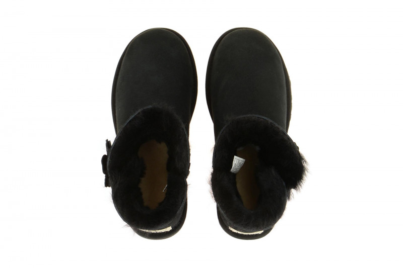 UGG Stiefel schwarz Mini Bailey Button Poppy