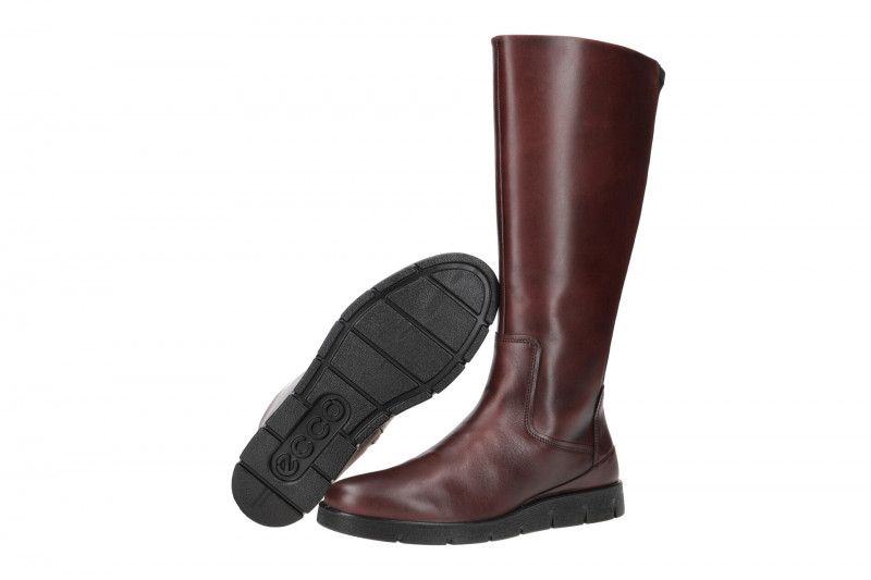 Ecco Bella Schaft Stiefel dunkelrot Hydromax 282383