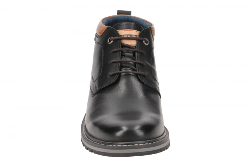 Pikolinos Berna Herren Stiefelette schwarz tan M8J-8181