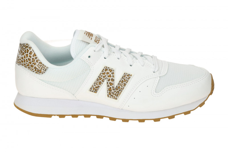 New Balance 500 Damen Schuhe Sneakers weiß Leo