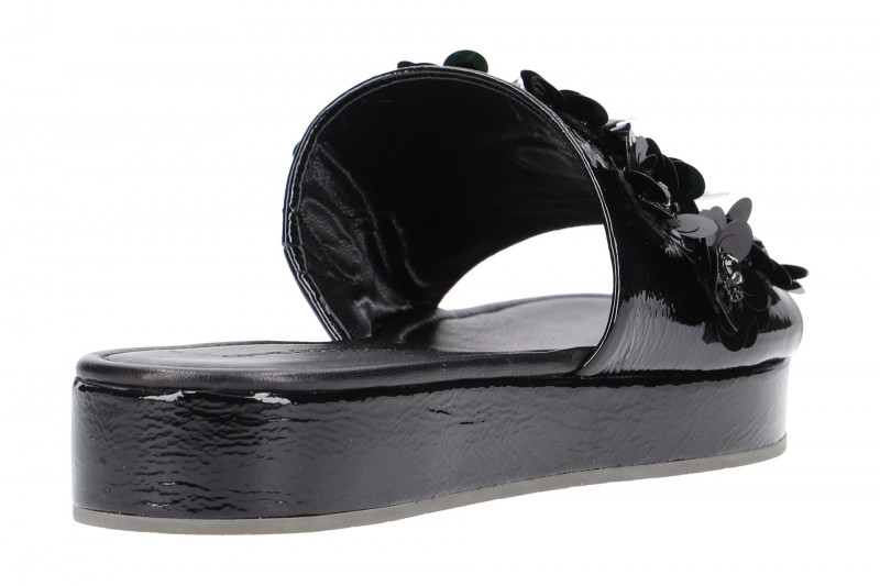 K&S Neo Pantolette schwarz Lack