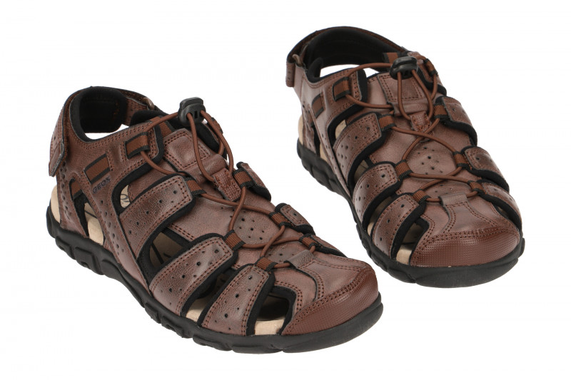 Geox Strada Outdoor Sandale braun U6224B