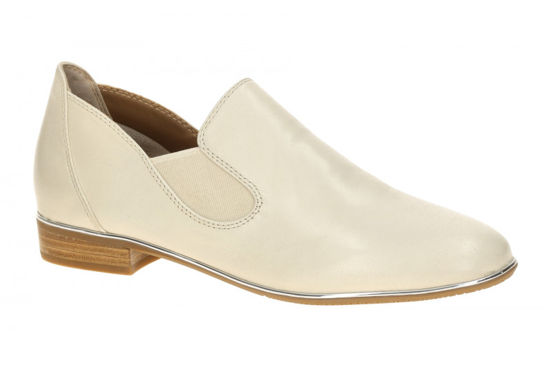 Everybody Alisia Slipper Schuhe beige silber Rahmen