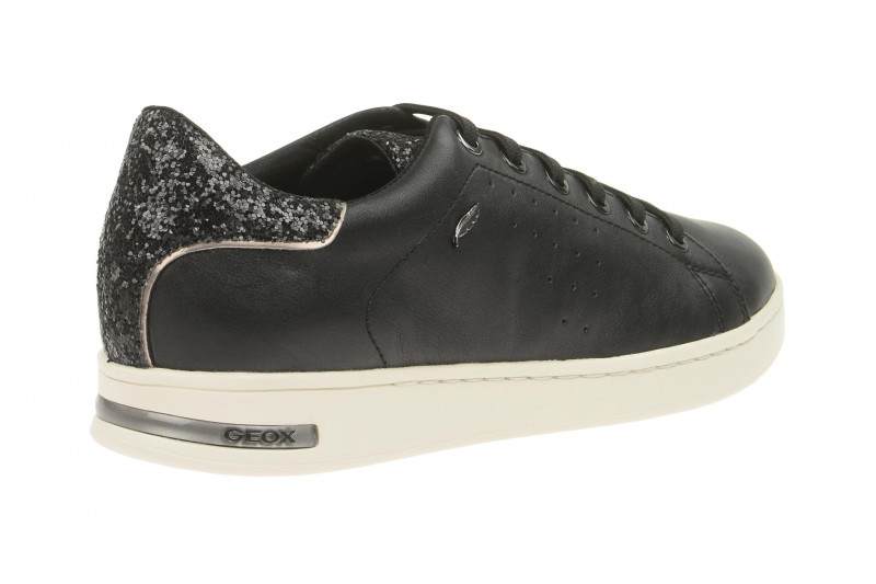 Geox Jaysen Schuhe schwarz Glitter D621BA