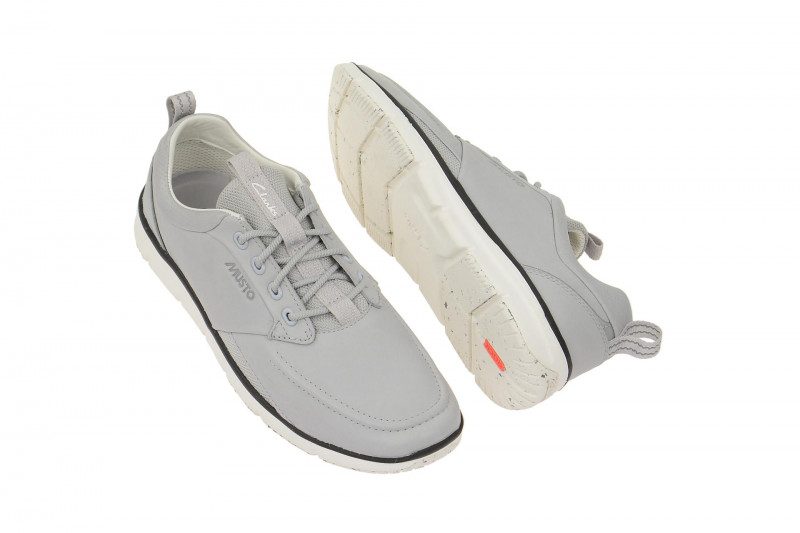 Clarks Orson Schuhe hell-grau Musto