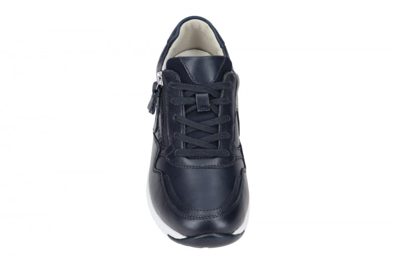 Gabor RollingSoft Schuhe blau Glattleder 86.978.56