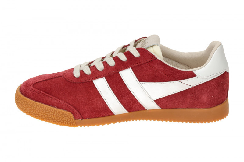 Gola Elan Schuhe Sneakers rot weiß Damen CLB538