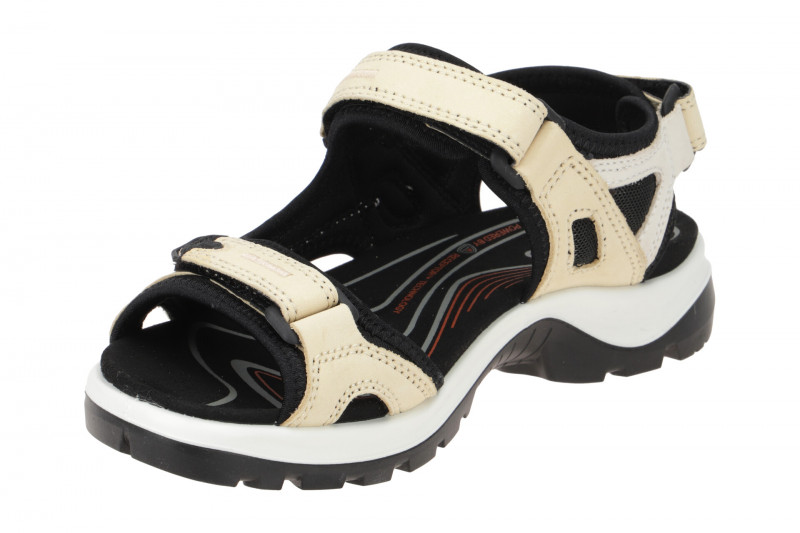 Ecco Offroad Damen Sandale gelb straw 06956301378