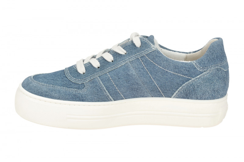 Paul Green Sneaker Schuhe blau denim 5230