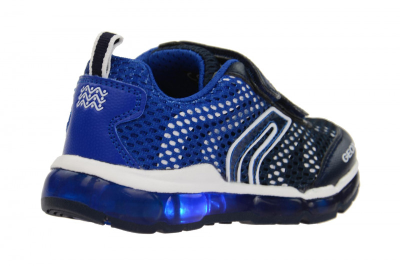 Geox Android Schuhe blau Blinker J6244C