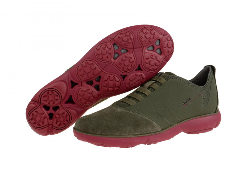 Geox Nebula Slipper grün rot U62D7F