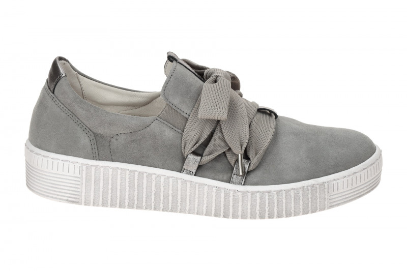Gabor Schuhe grau stone Damen Slipper 63.333.19
