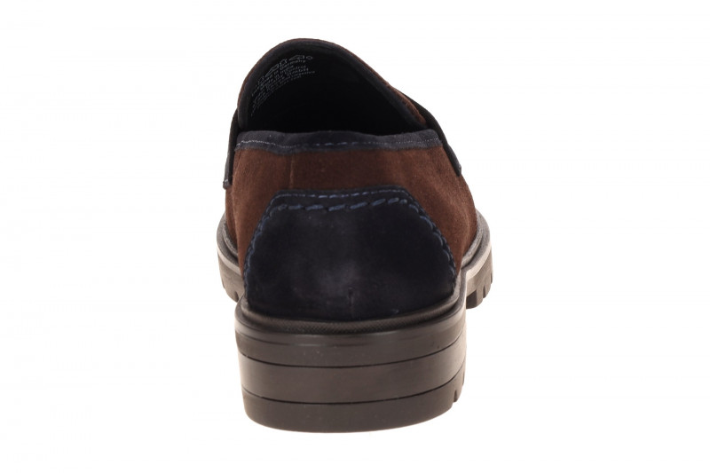ARA Cambridge Slipper braun Velour Loafer 12-11229
