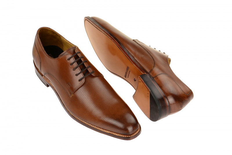 Gordon & Bros Schuhe Milan braun perforiert 4374-I