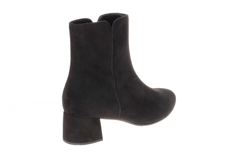 Gabor Stiefelette schwarz Velour 75.680.17