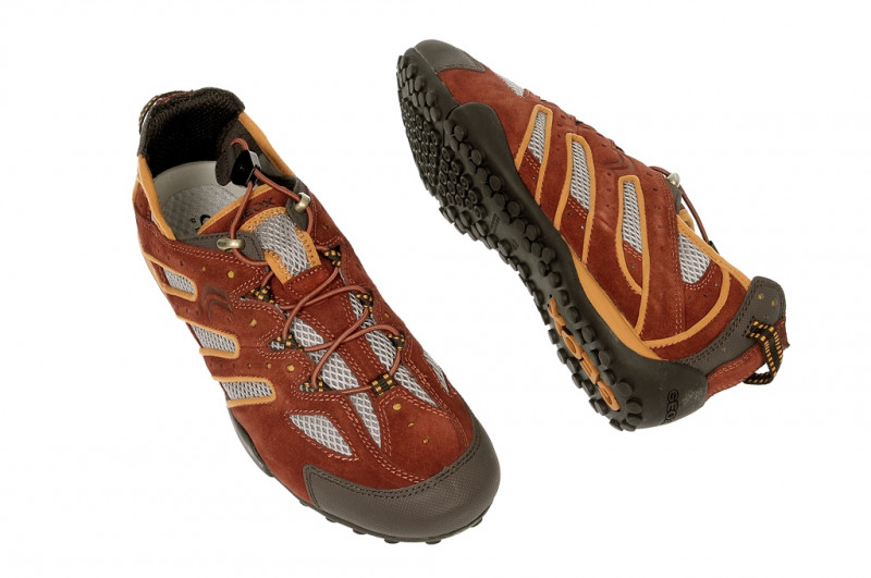 Geox Snake B Schuhe dunkelrot Sneakers U1107B