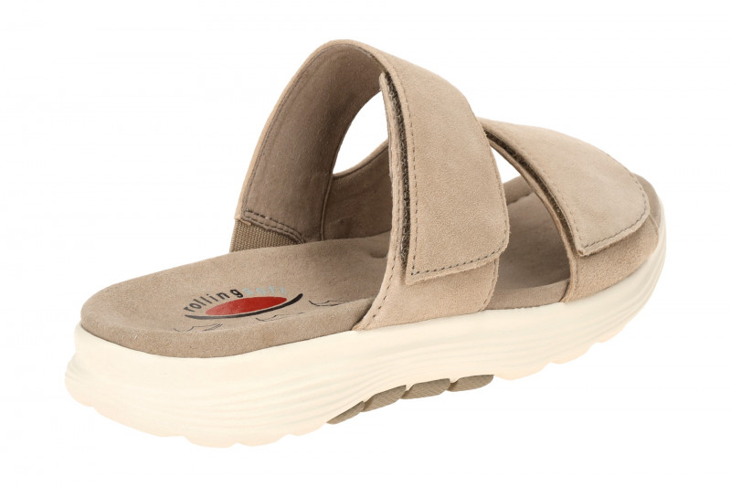 Gabor RollingSoft Pantolette beige sand 66.811.30