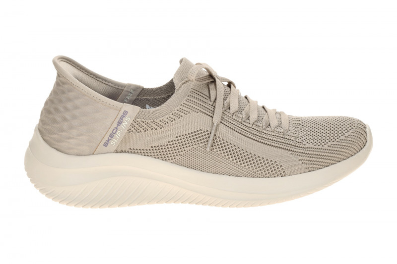 Skechers Ultra Flex Schuhe taupe braun SLIP-INs 149710