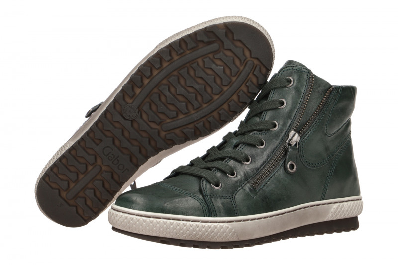 Gabor Stiefelette Mid-Sneakers grün tanne 93.754.53